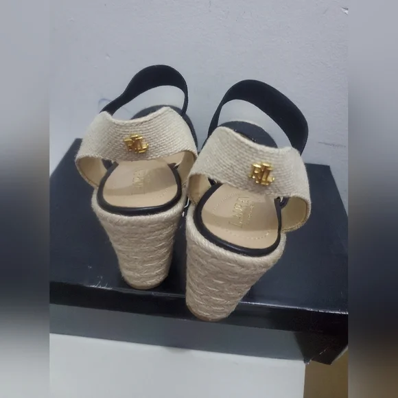 LAUREN Ralph Lauren Pearle Straw Espadrille - Picture 5 of 8